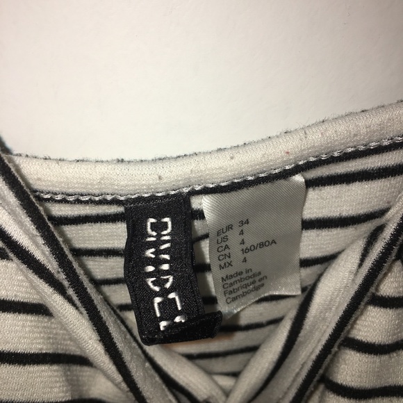 Stripped skater style dress - Picture 4 of 4